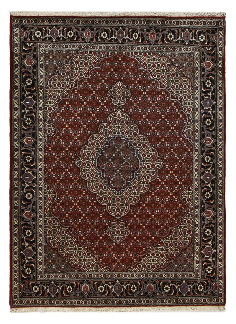 Tappeto Persero - Tabriz - Reale - 200 x 150 cm - rosso scuro