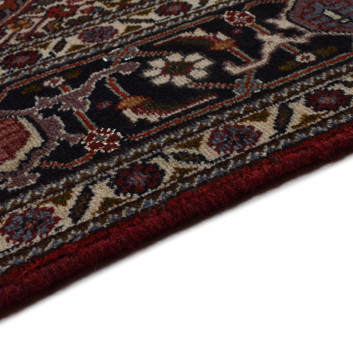 Tappeto Persero - Tabriz - Reale - 200 x 150 cm - rosso scuro