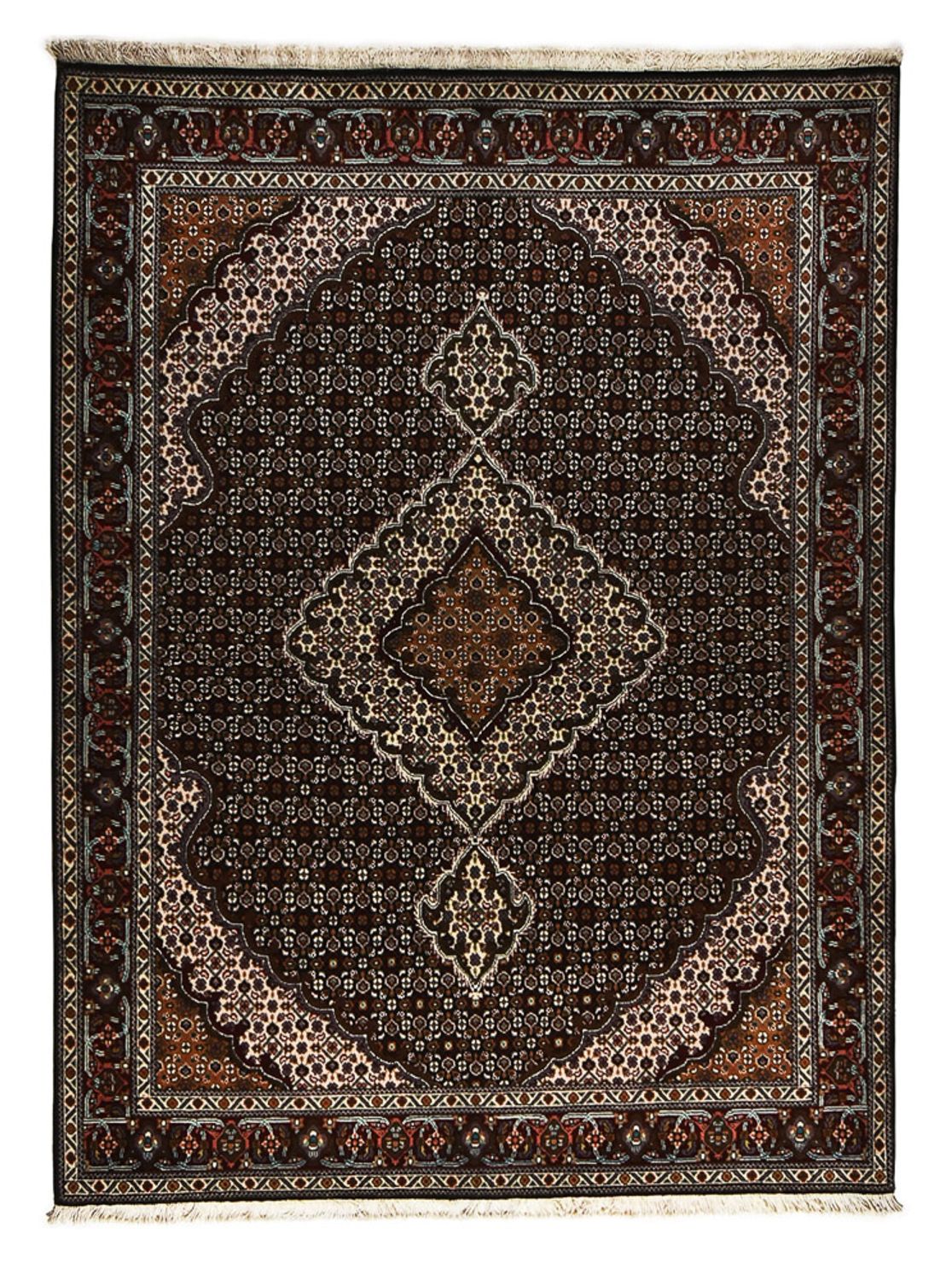 Tappeto Persero - Tabriz - Reale - 207 x 154 cm - antracite