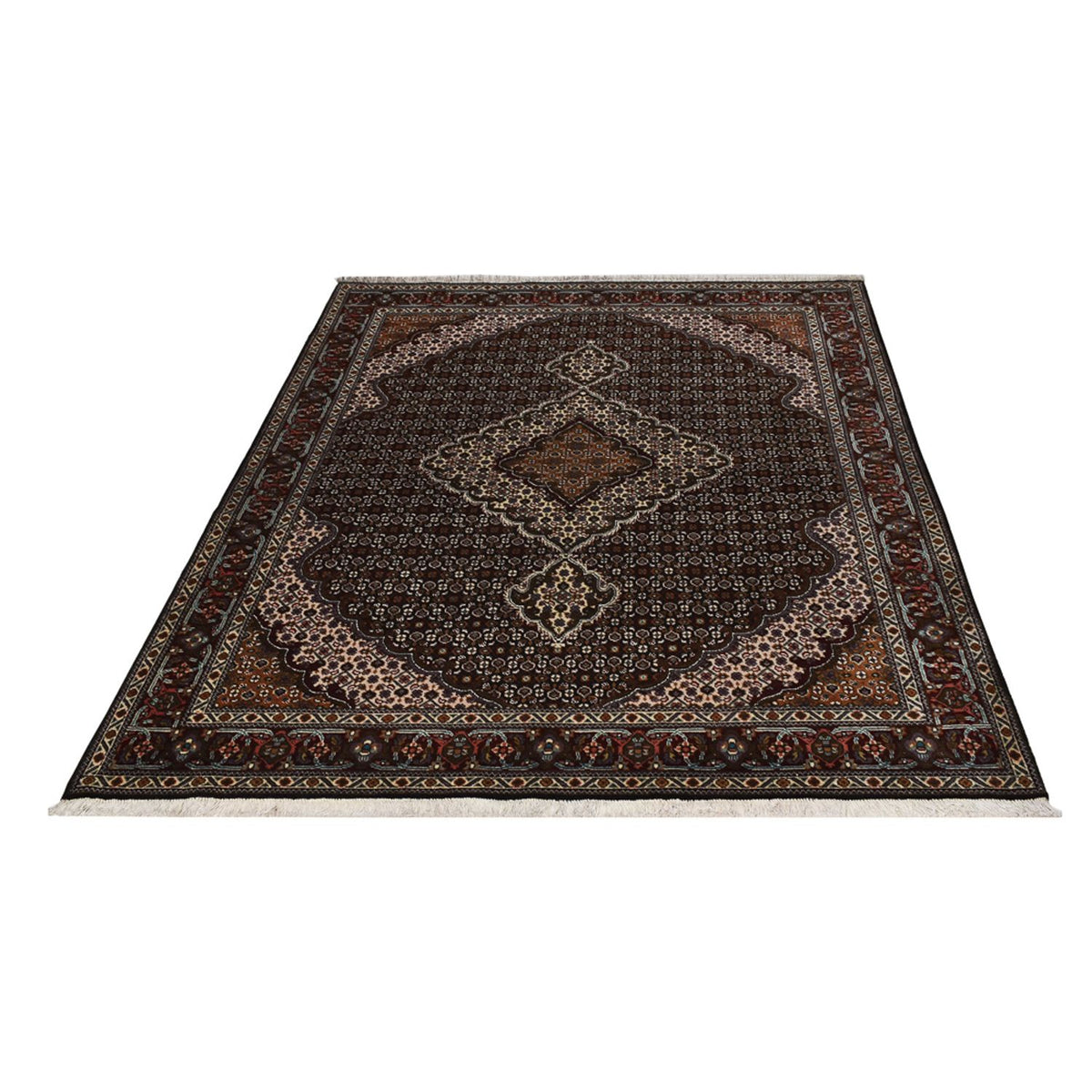 Tappeto Persero - Tabriz - Reale - 207 x 154 cm - antracite