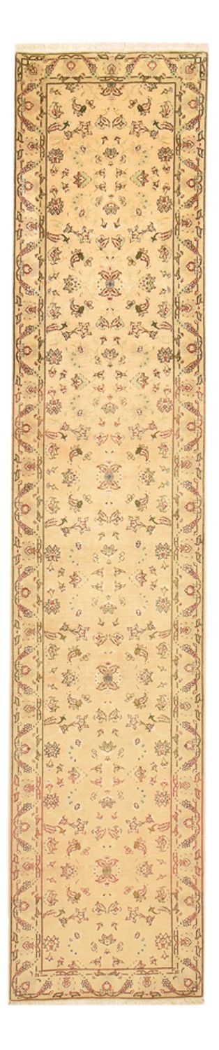 Tappeto corsia Tappeto Persero - Tabriz - Reale - 376 x 80 cm - oro