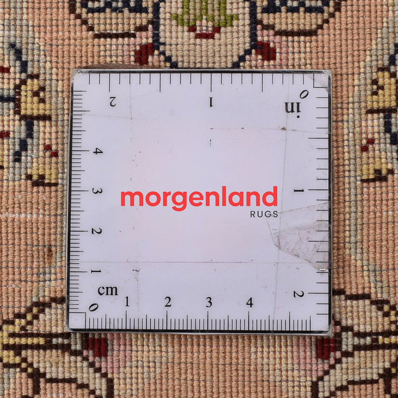 Tappeto corsia Tappeto Persero - Tabriz - Reale - 376 x 80 cm - oro