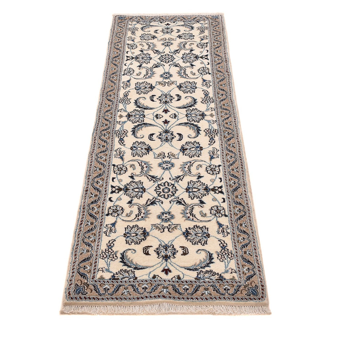 Tappeto corsia Tappeto Persero - Nain - Reale - 192 x 57 cm - crema