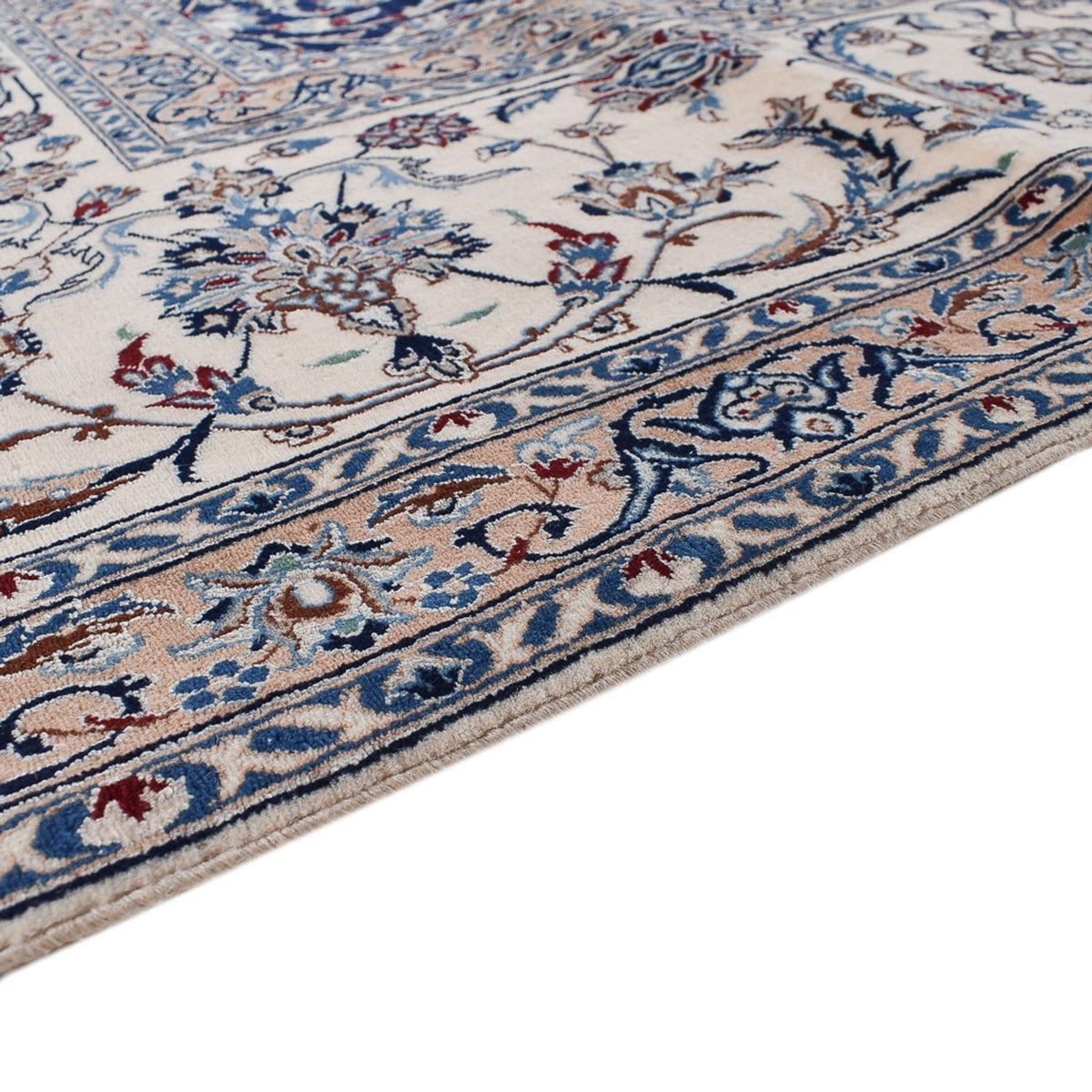 Tappeto Persero - Nain - Premio quadrato  - 342 x 340 cm - blu scuro