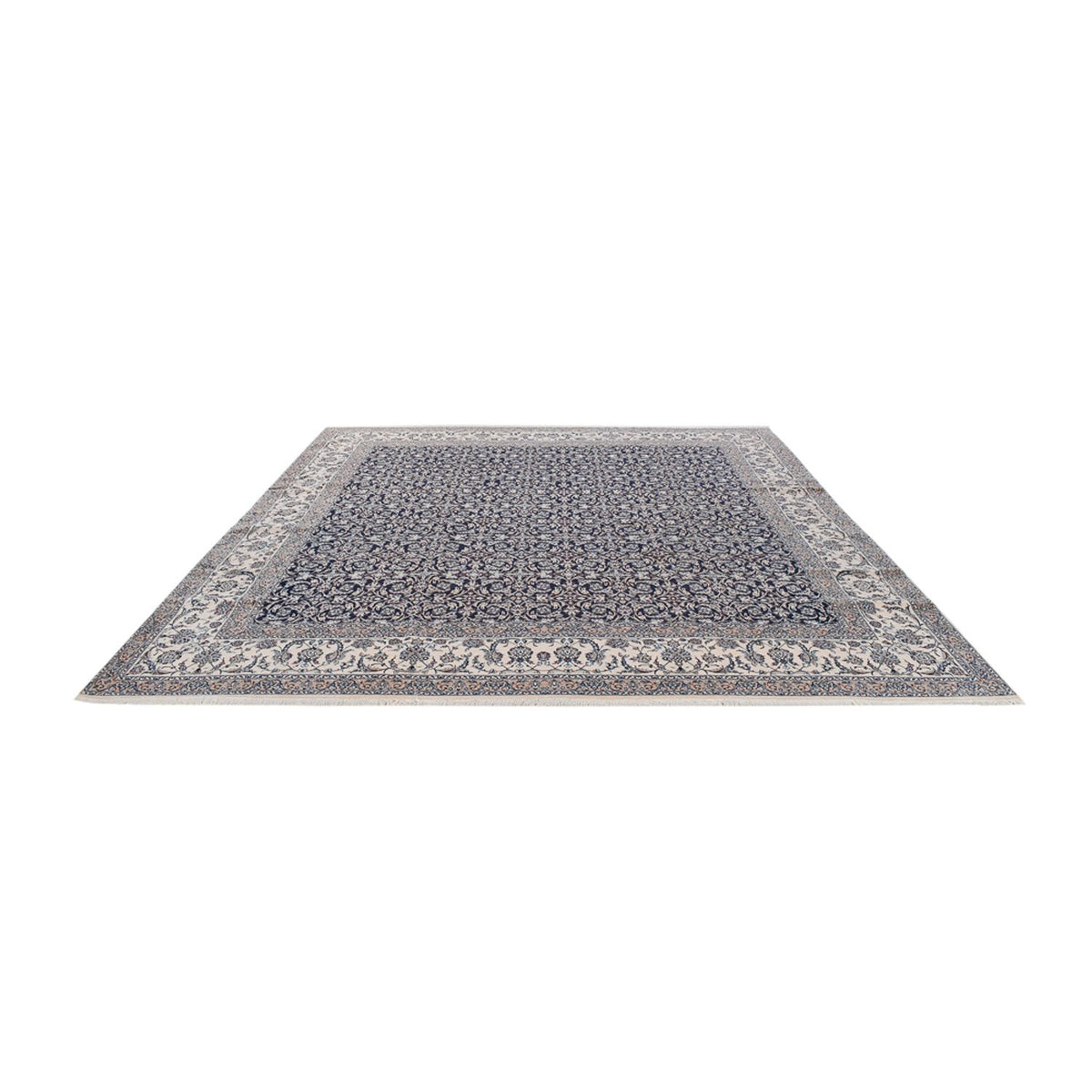 Tappeto Persero - Nain - Premio quadrato  - 342 x 340 cm - blu scuro