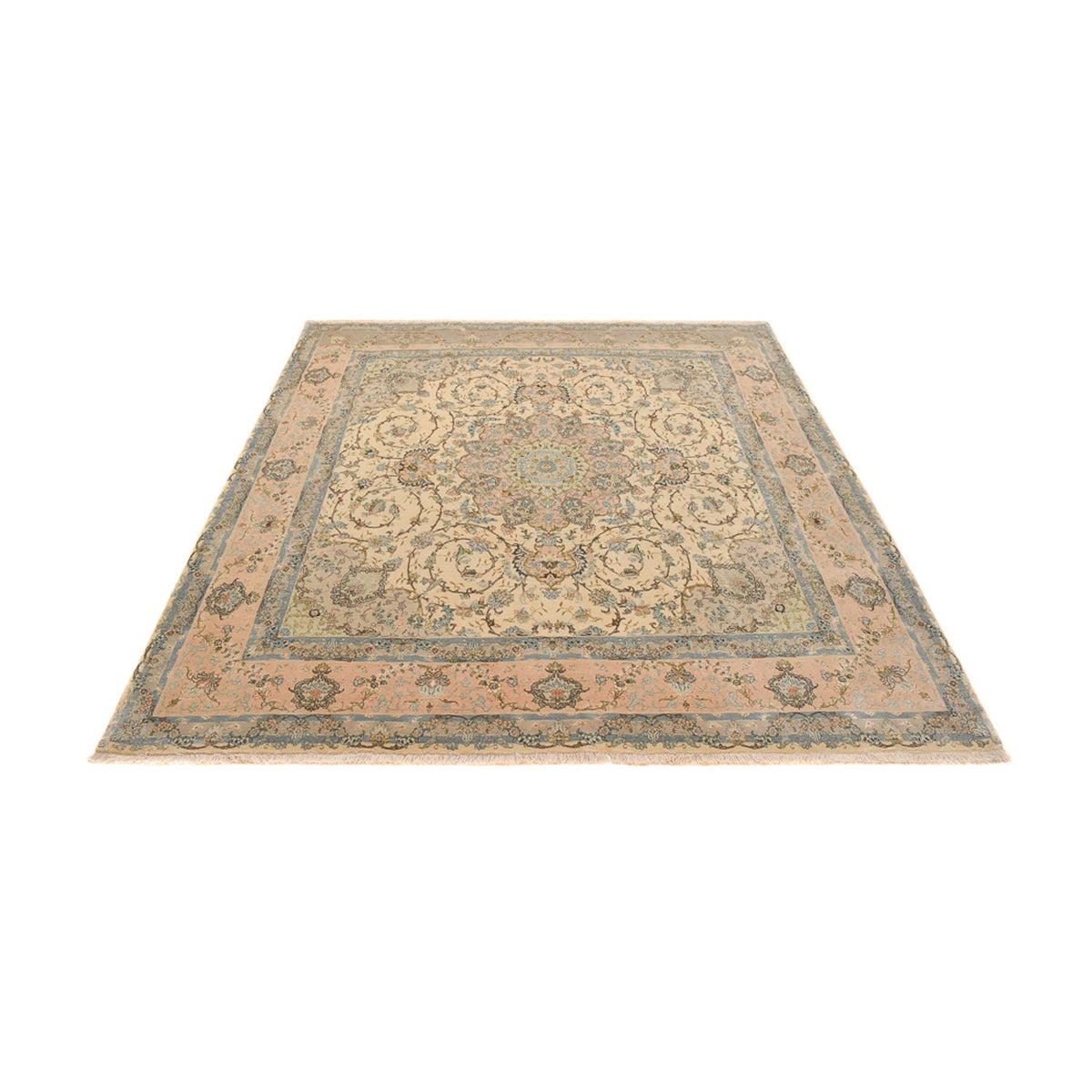 Tappeto Persero - Tabriz - Reale - 267 x 251 cm - sabbia