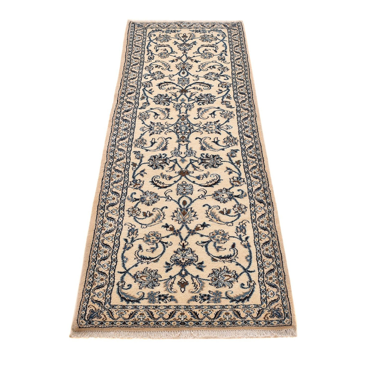 Tappeto corsia Tappeto Persero - Nain - Reale - 209 x 64 cm - crema