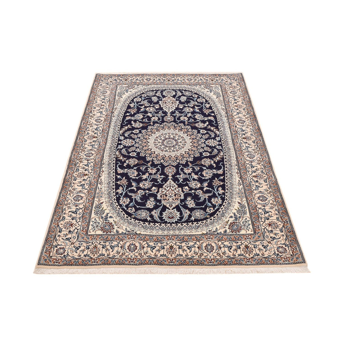 Tappeto Persero - Nain - Premio - 198 x 131 cm - blu scuro