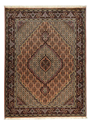 Tappeto Persero - Tabriz - Reale - 202 x 150 cm - marrone chiaro