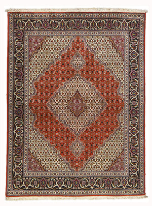 Tappeto Persero - Tabriz - Reale - 201 x 151 cm - rosso