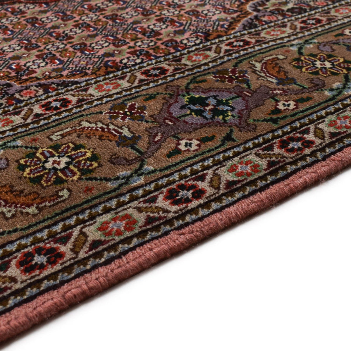 Tappeto Persero - Tabriz - Reale - 190 x 155 cm - rosso chiaro