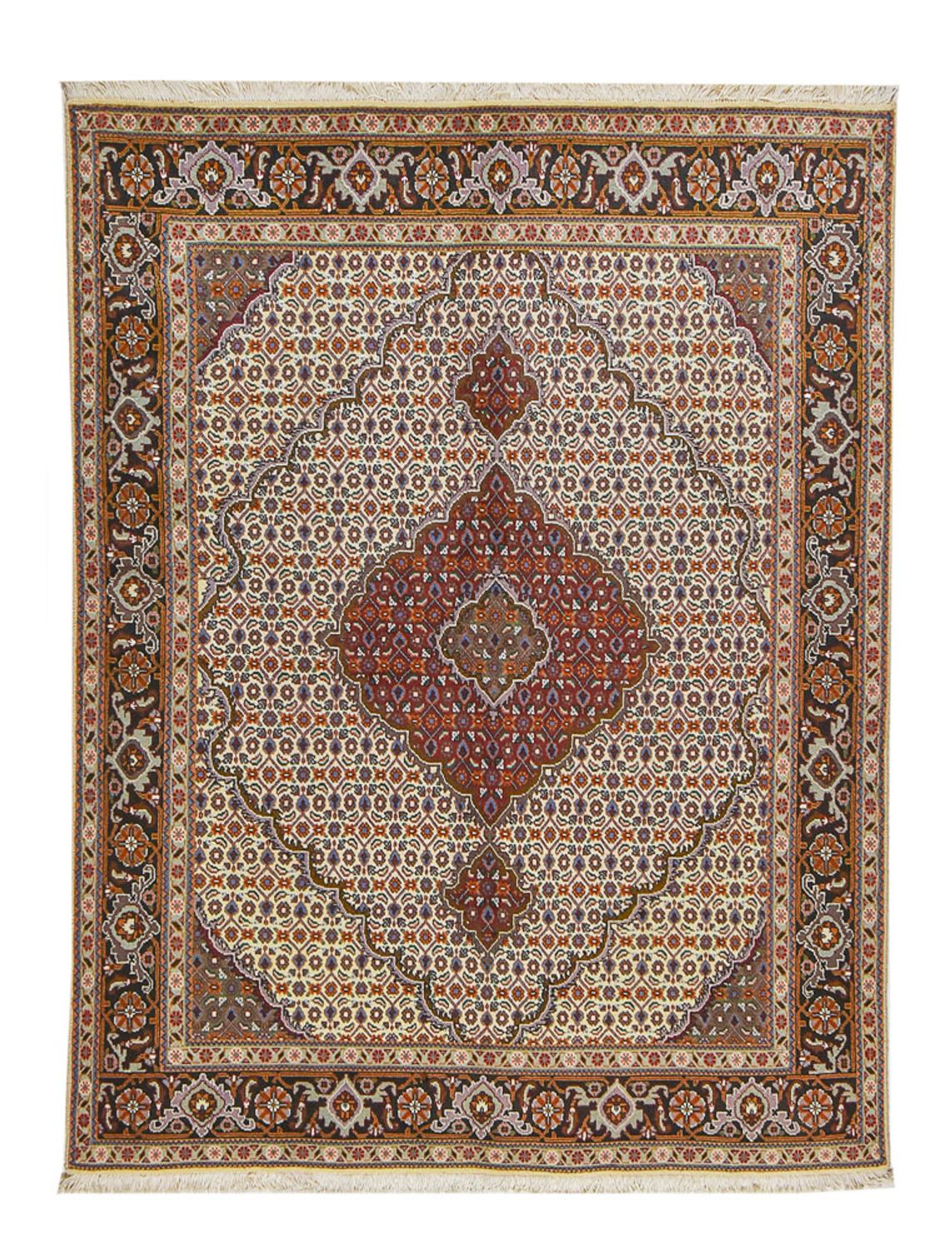 Tappeto Persero - Tabriz - Reale - 202 x 152 cm - sabbia