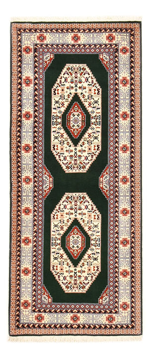 Tappeto corsia Tappeto Persero - Tabriz - Reale - 182 x 75 cm - blu scuro