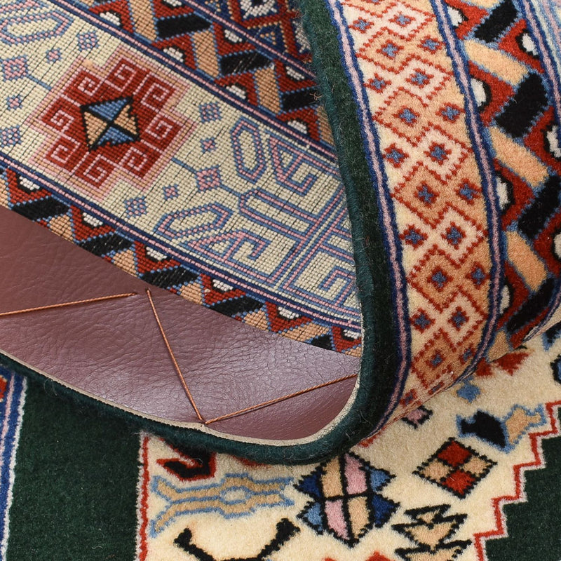 Tappeto corsia Tappeto Persero - Tabriz - Reale - 182 x 75 cm - blu scuro