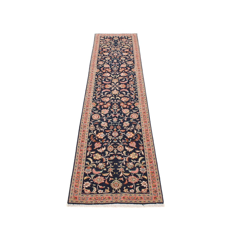 Tappeto corsia Tappeto Persero - Tabriz - Premio - 300 x 68 cm - blu scuro