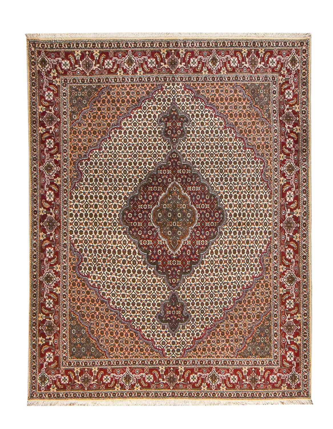 Tappeto Persero - Tabriz - Reale - 198 x 154 cm - sabbia