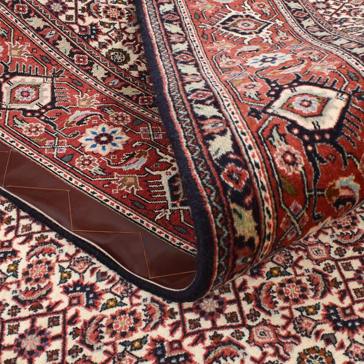Tappeto corsia Tappeto Persero - Bidjar - 402 x 153 cm - ruggine