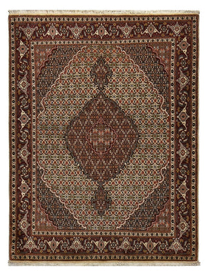 Tappeto Persero - Tabriz - Reale - 203 x 156 cm - marrone chiaro