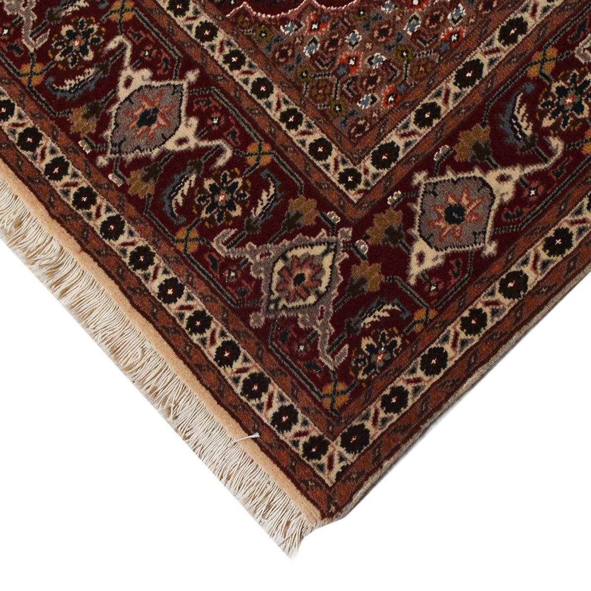 Tappeto Persero - Tabriz - Reale - 203 x 156 cm - marrone chiaro