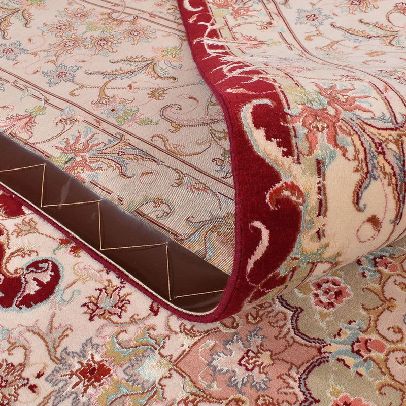 Tappeto Persero - Tabriz - Premio - 359 x 251 cm - rosso