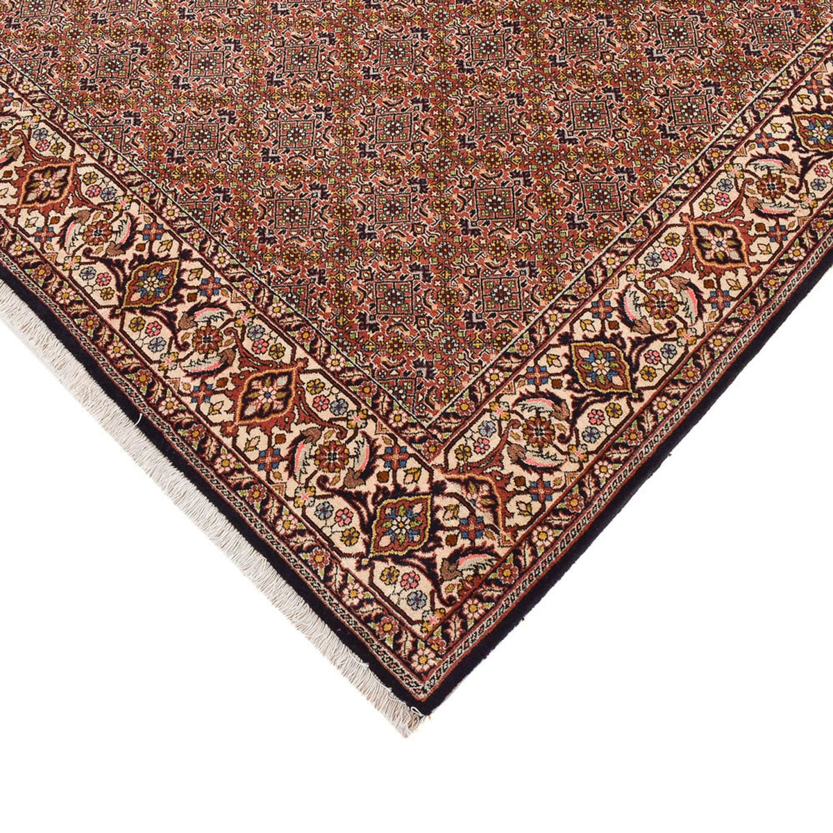 Tappeto corsia Tappeto Persero - Bidjar - 390 x 200 cm - rosso chiaro