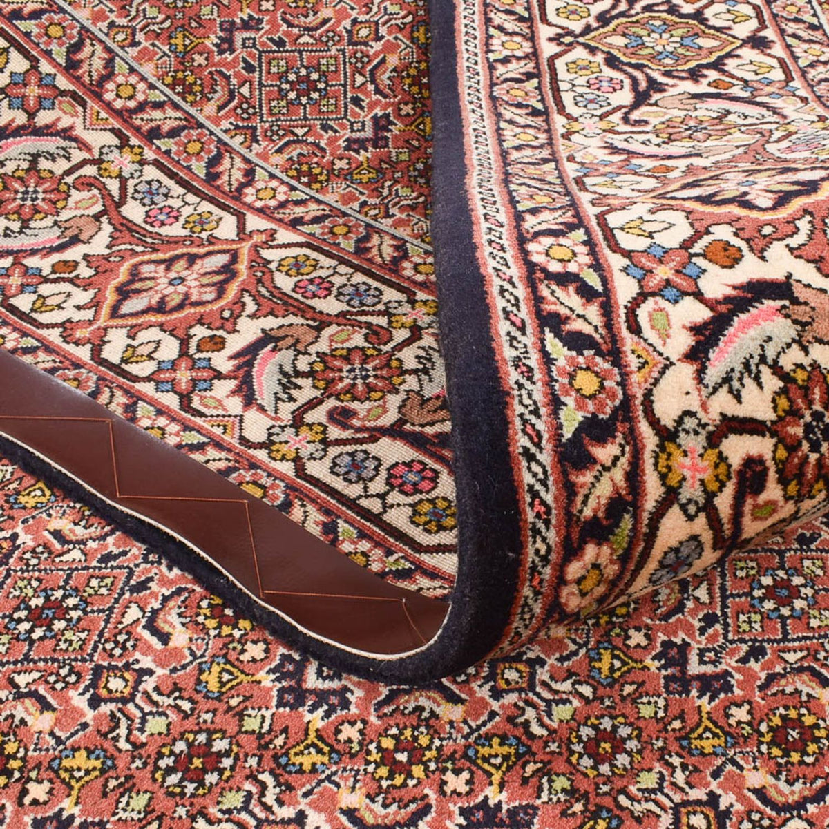 Tappeto corsia Tappeto Persero - Bidjar - 390 x 200 cm - rosso chiaro