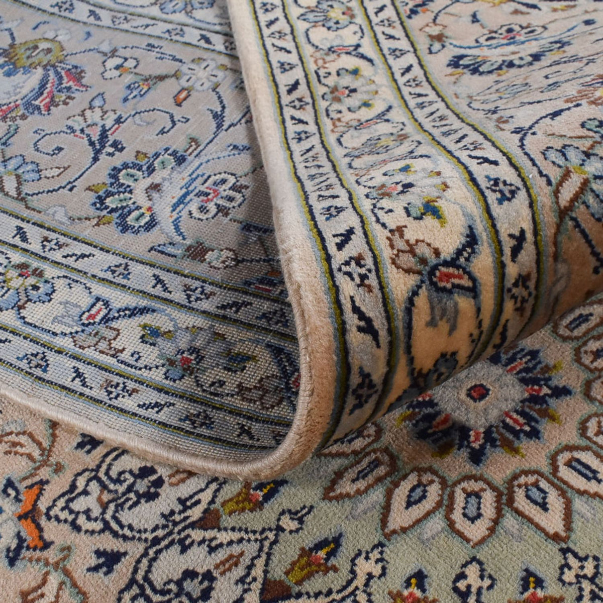 Tappeto Persero - Keshan - Reale - 345 x 246 cm - sabbia