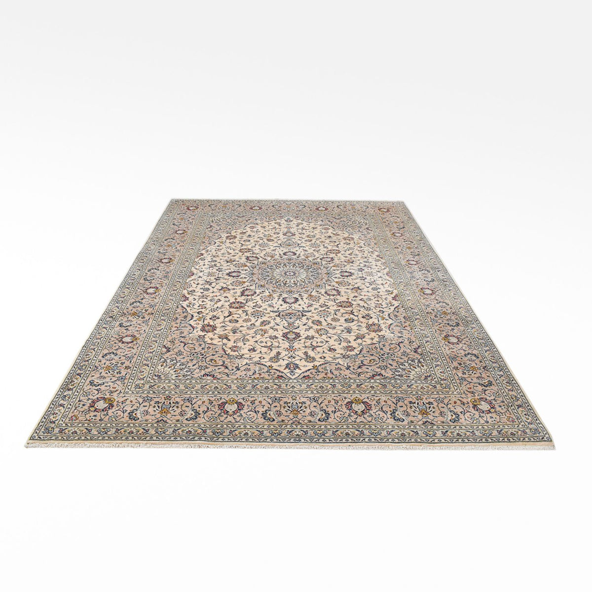 Tappeto Persero - Keshan - Reale - 347 x 244 cm - sabbia