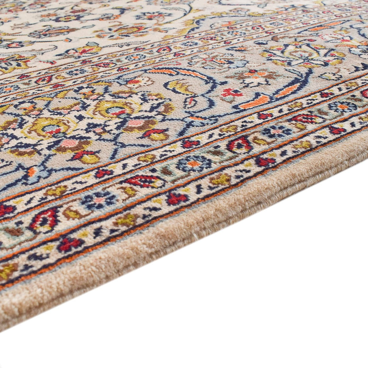 Tappeto Persero - Keshan - Reale - 353 x 254 cm - sabbia