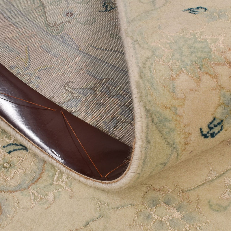 Tappeto corsia Tappeto Persero - Tabriz - Premio - 310 x 84 cm - sabbia