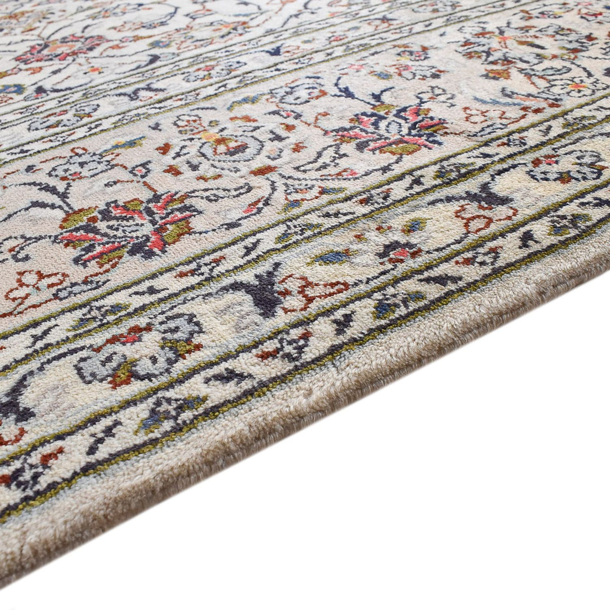 Tappeto Persero - Keshan - Reale - 347 x 253 cm - grigio