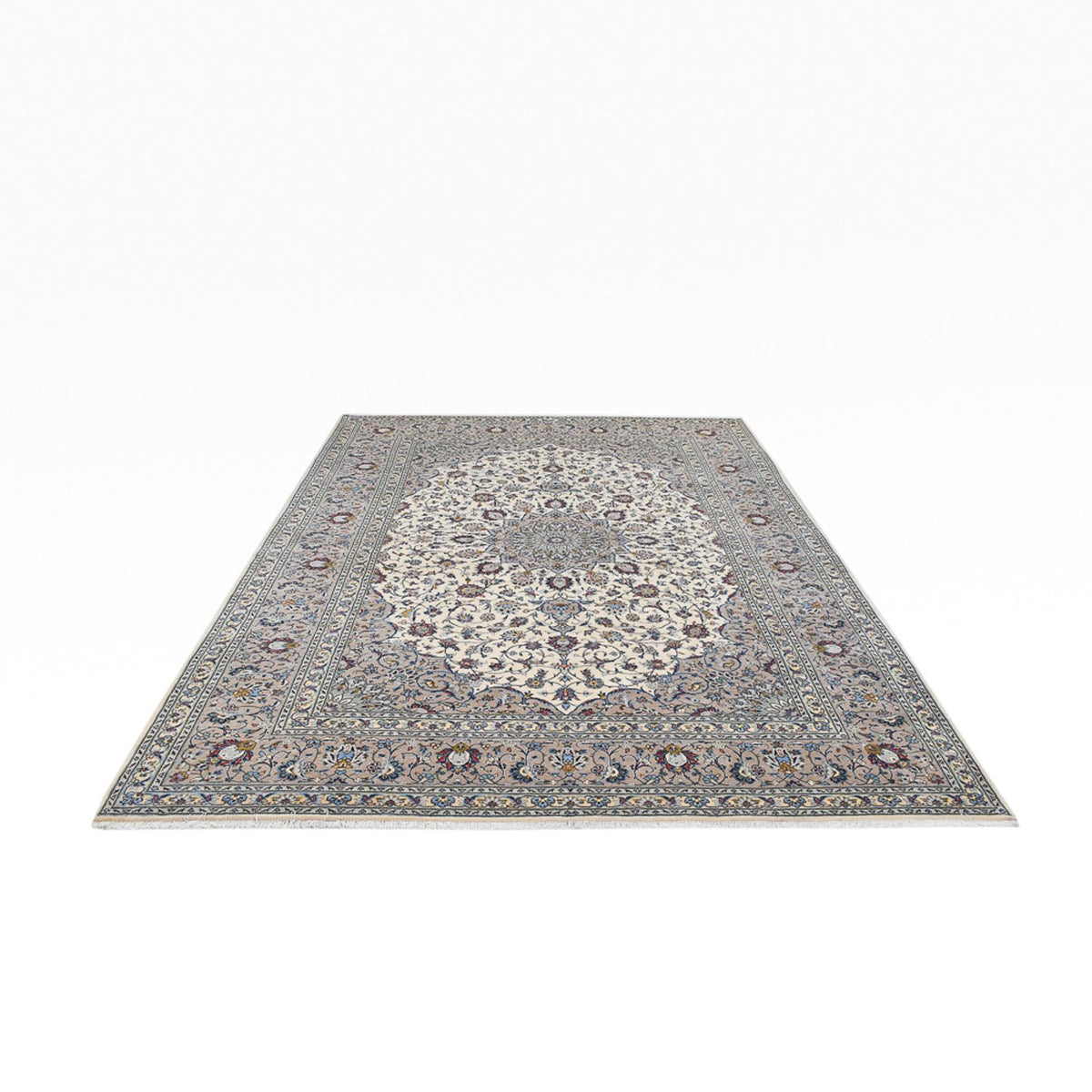 Tappeto Persero - Keshan - Reale - 352 x 250 cm - grigio