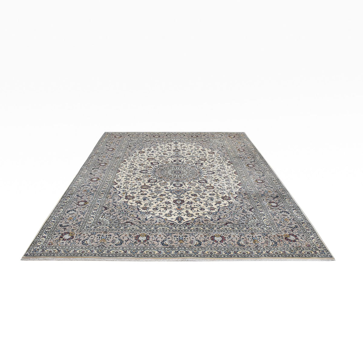 Tappeto Persero - Keshan - Reale - 340 x 252 cm - grigio