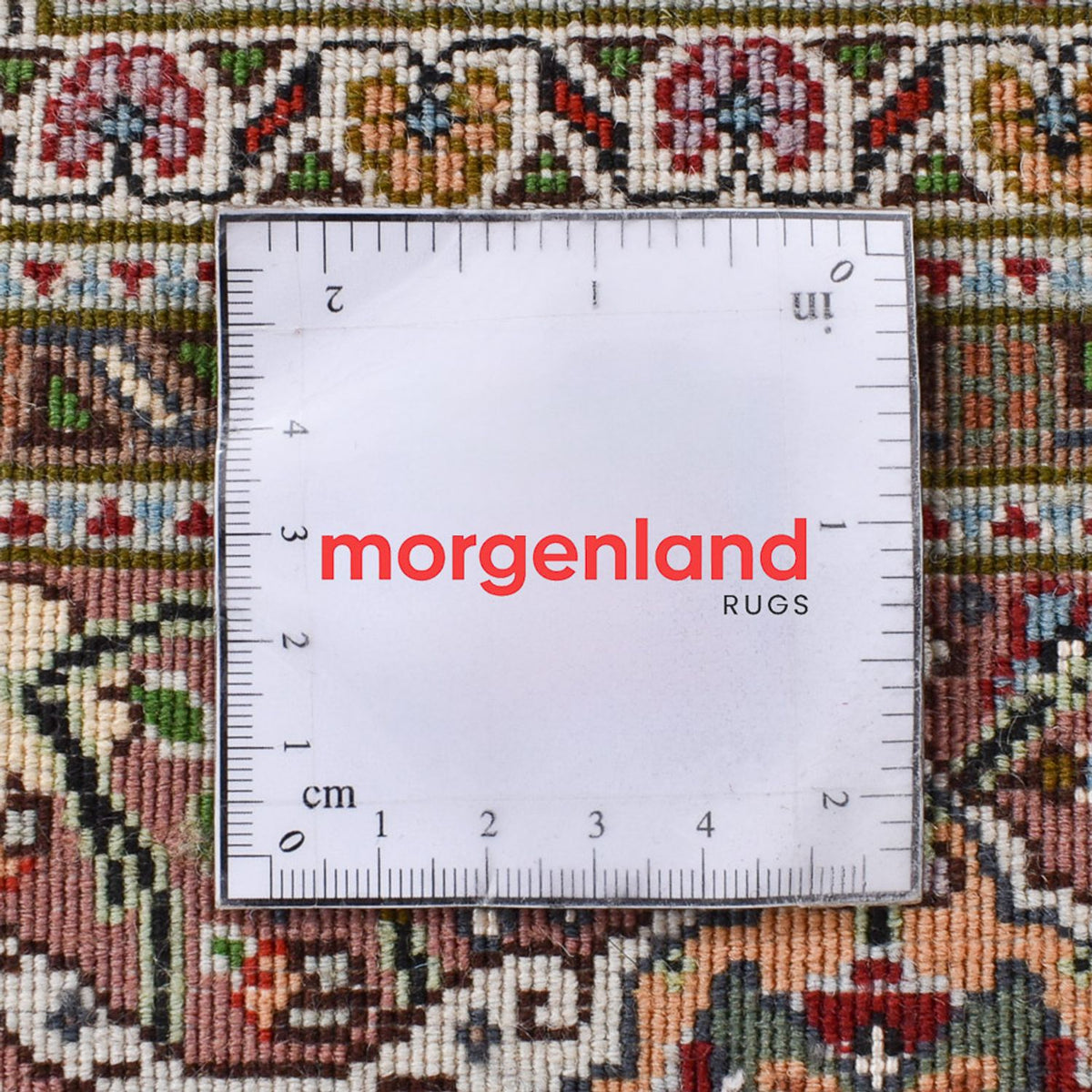 Tappeto corsia Tappeto Persero - Tabriz - Reale - 400 x 202 cm - rosso chiaro