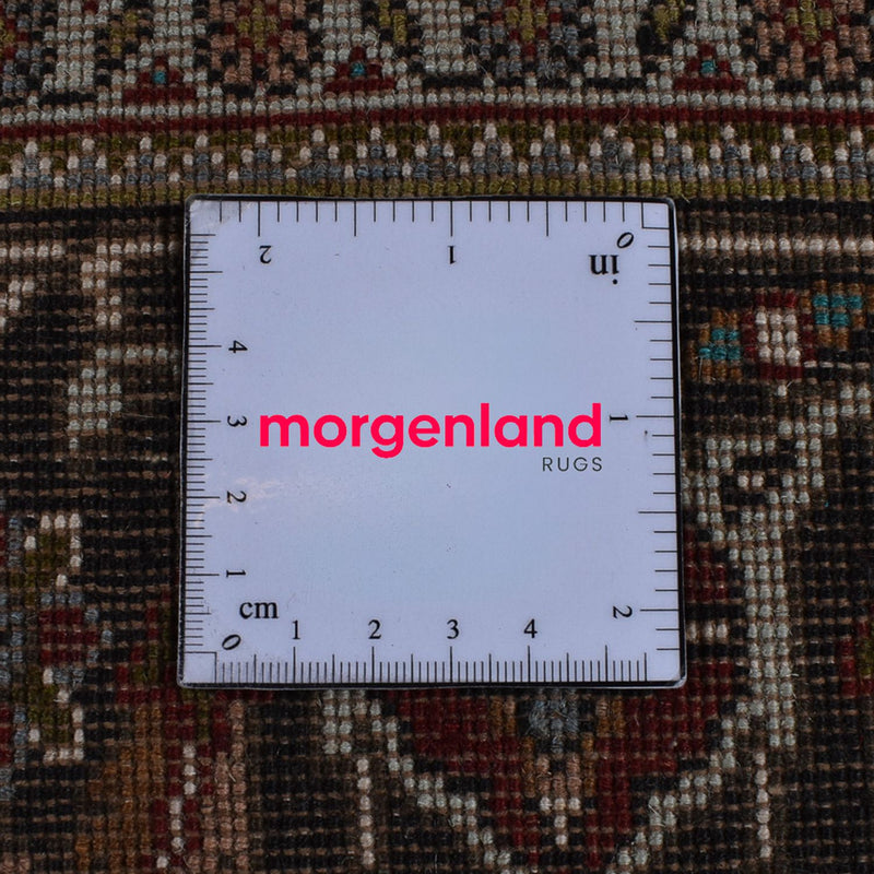 Tappeto Persero - Tabriz - Reale - 203 x 150 cm - rosso scuro