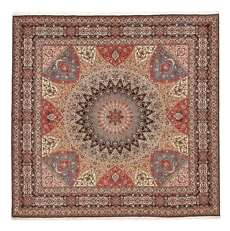 Tappeto Persero - Tabriz - Premio - 260 x 253 cm - beige scuro