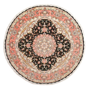 Tappeto Persero - Tabriz - Premio rotondo  - 250 x 250 cm - multicolore