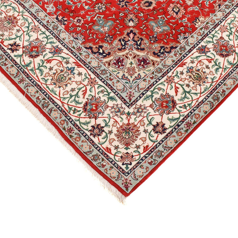 Tappeto Persero - Tabriz - Premio - 213 x 150 cm - rosso