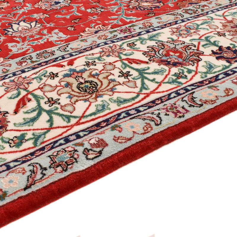Tappeto Persero - Tabriz - Premio - 213 x 150 cm - rosso