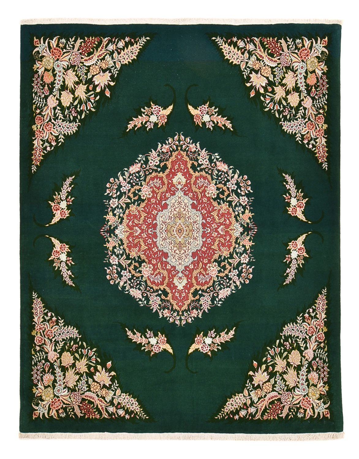 Tappeto Persero - Tabriz - Reale - 250 x 200 cm - verde