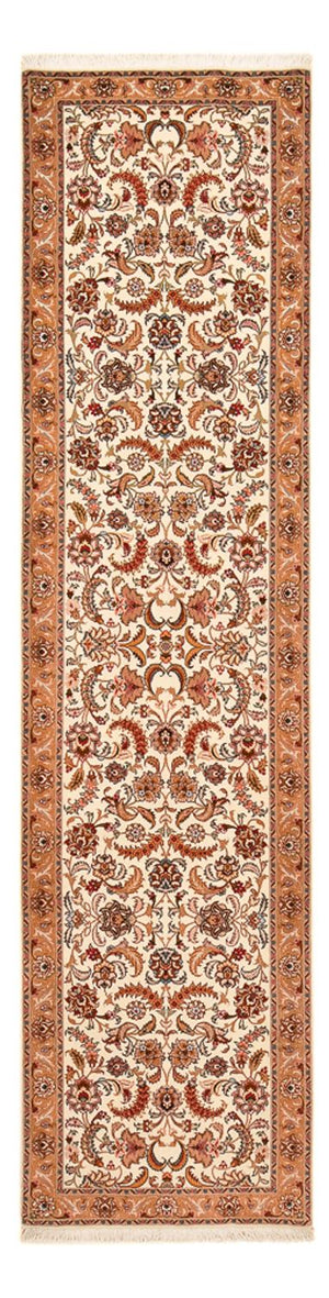 Tappeto corsia Tappeto Persero - Tabriz - Premio - 314 x 80 cm - beige