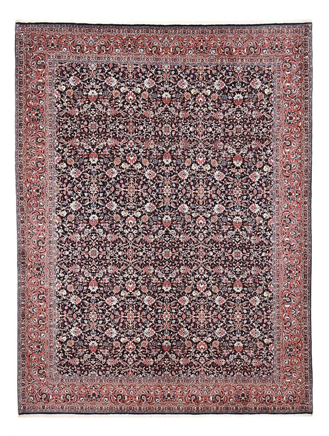 Tappeto Persero - Bidjar - 396 x 300 cm - marrone scuro
