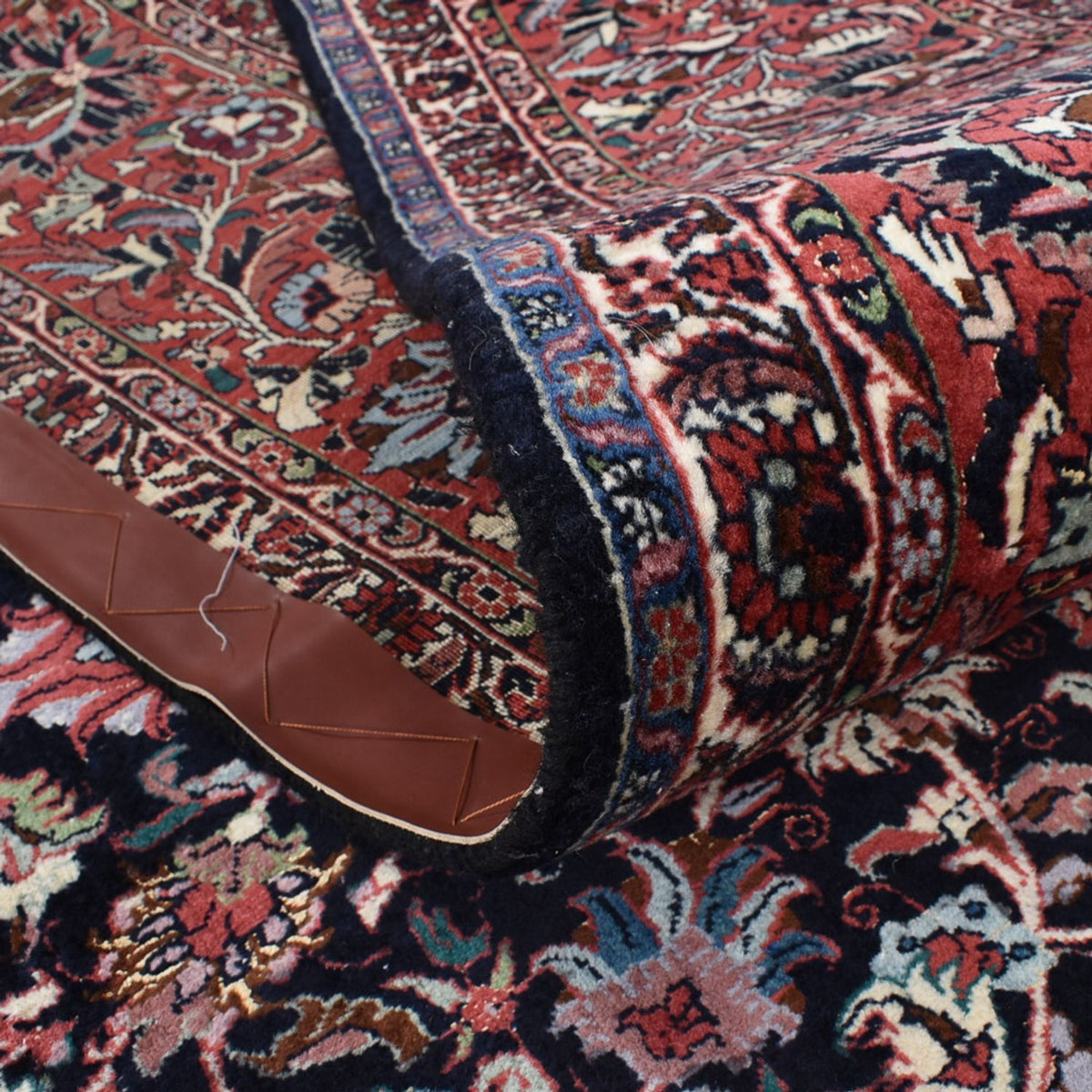 Tappeto Persero - Bidjar - 396 x 300 cm - marrone scuro