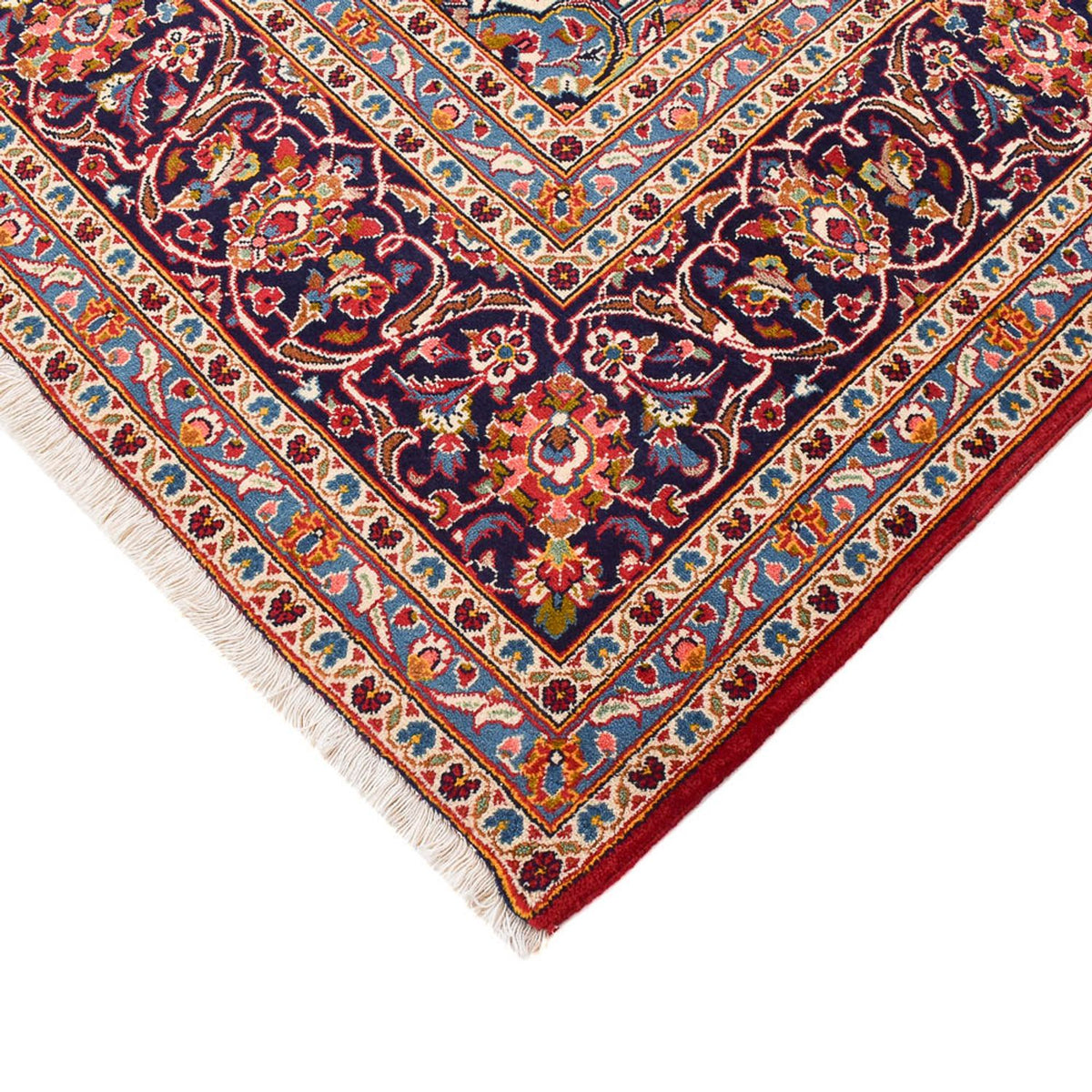 Tappeto Persero - Keshan - 402 x 248 cm - rosso