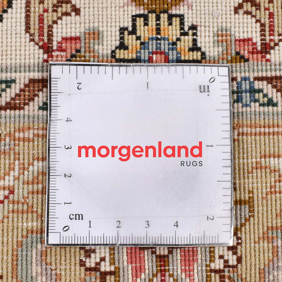 Tappeto corsia Tappeto Persero - Tabriz - Premio - 307 x 79 cm - caramello