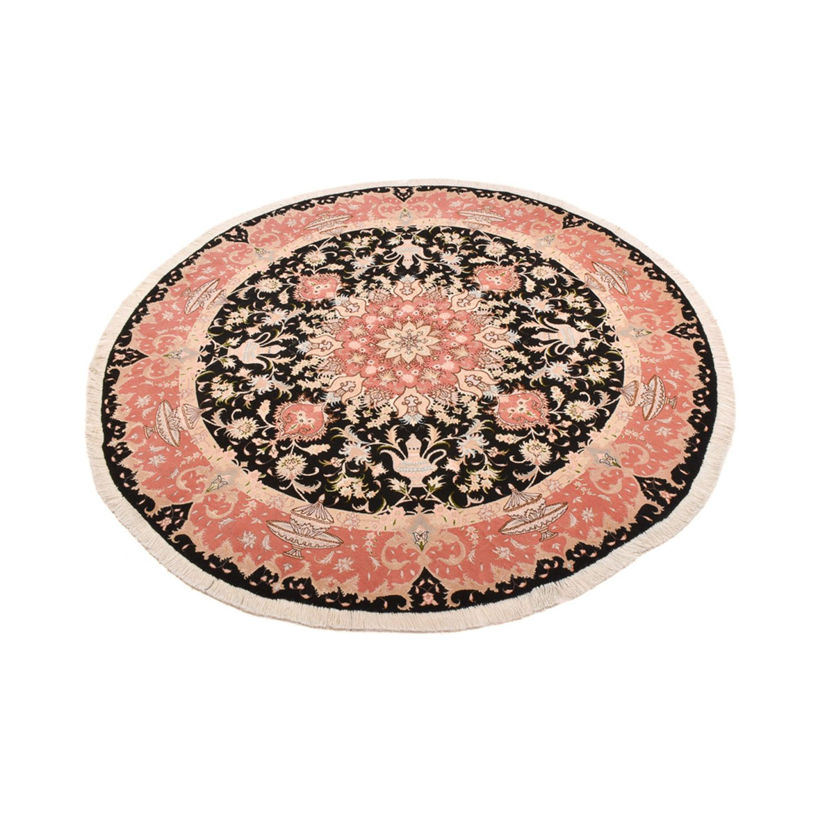 Tappeto Persero - Tabriz - Premio rotondo  - 200 x 200 cm - multicolore