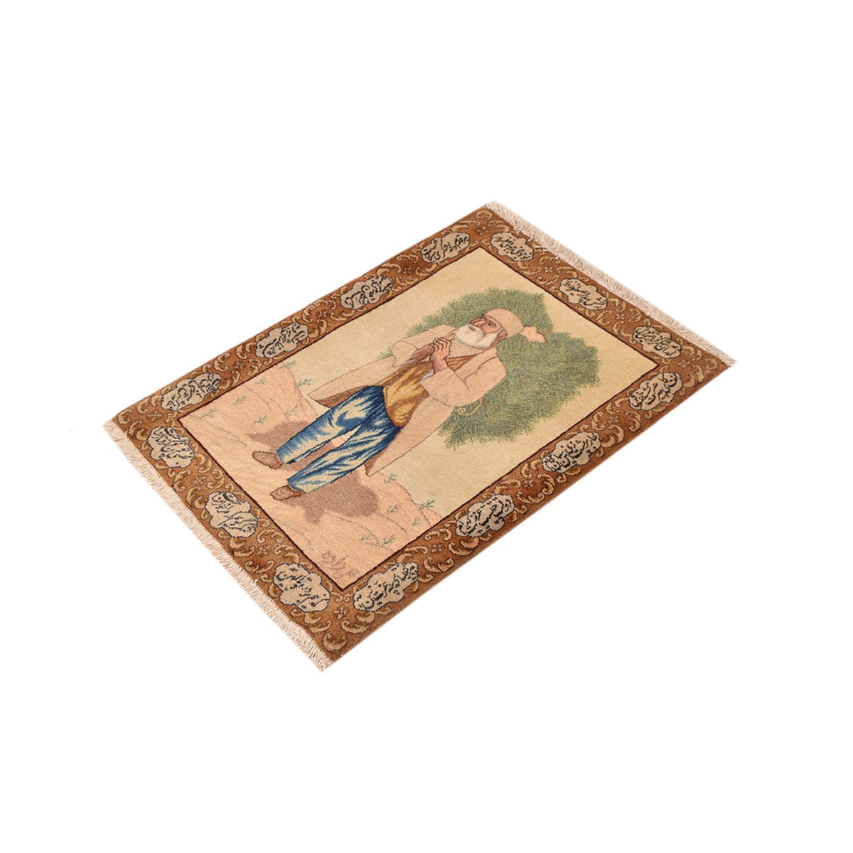 Tappeto Persero - Tabriz - Reale - 73 x 56 cm - multicolore