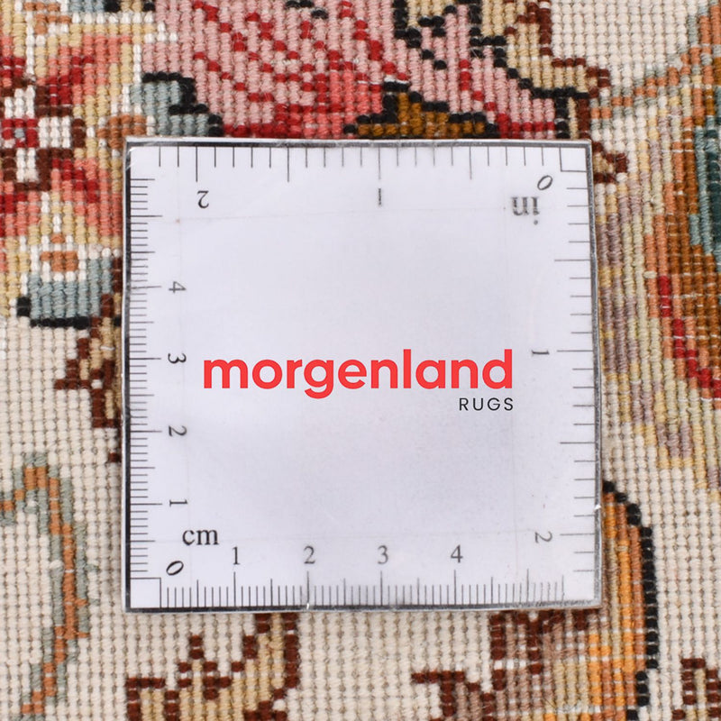 Tappeto corsia Tappeto Persero - Tabriz - Premio - 320 x 77 cm - caramello