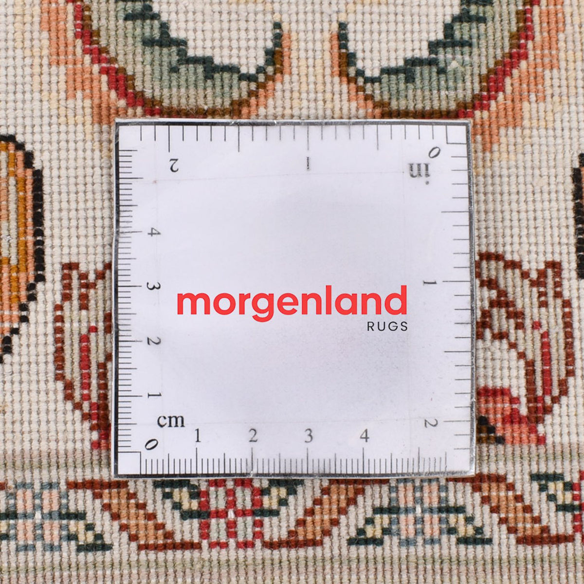 Tappeto corsia Tappeto Persero - Tabriz - Premio - 312 x 74 cm - caramello