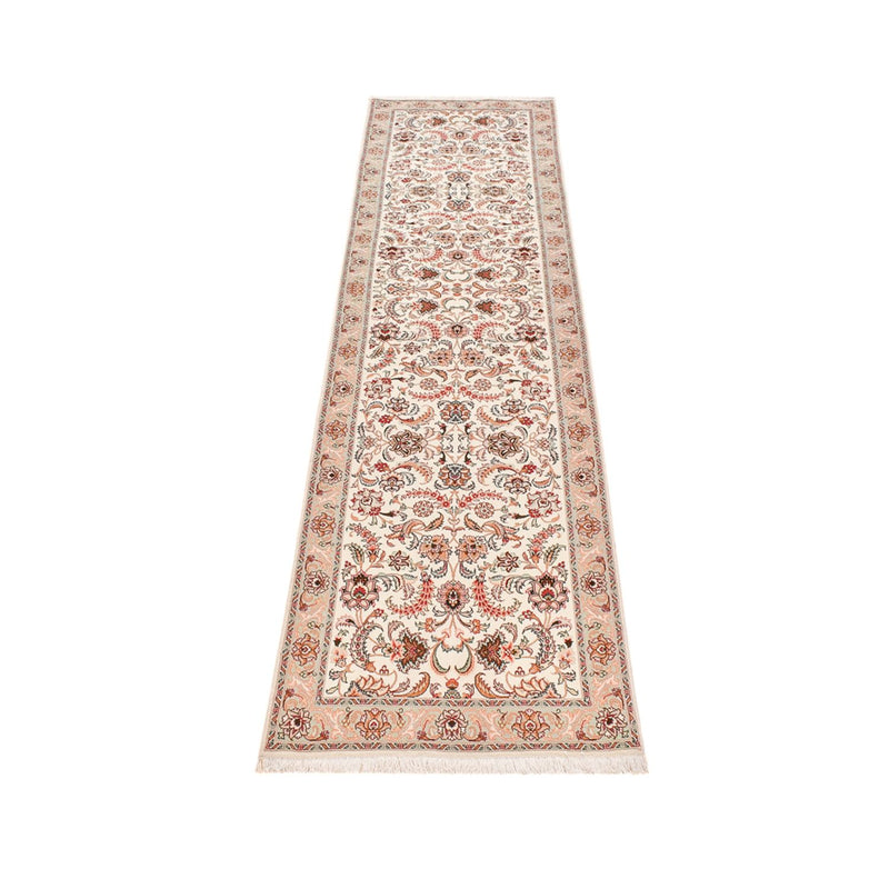 Tappeto corsia Tappeto Persero - Tabriz - Premio - 315 x 77 cm - caramello
